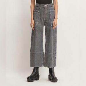 Everlane Garder Jean Hickory Stripe Size 27 Like New